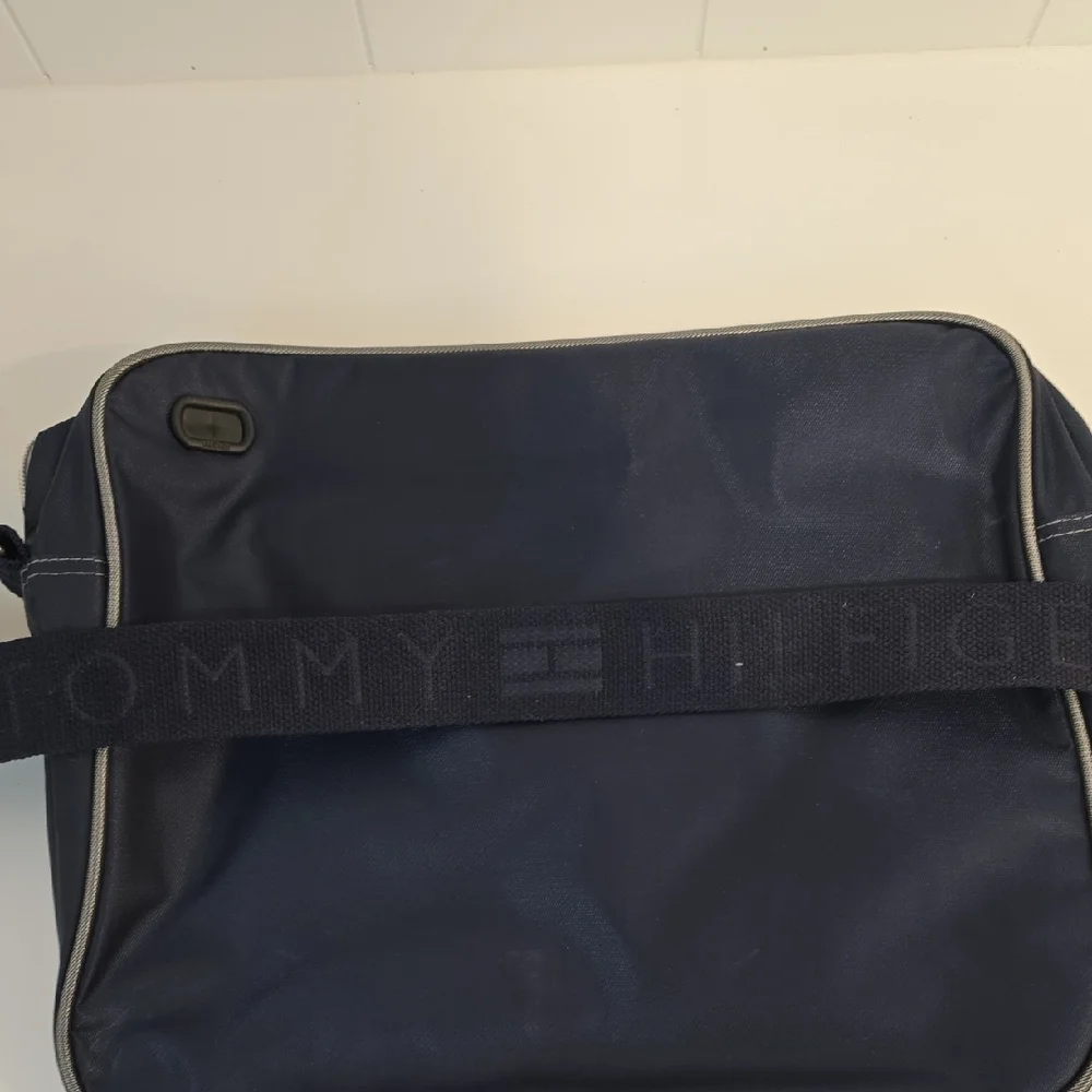 Tommy Hilfiger Dark Blue Messenger Travel Bag